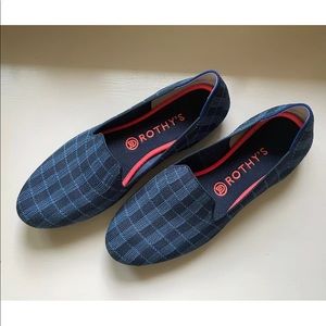 Rothy’s | The Loafer in Indigo Gingham